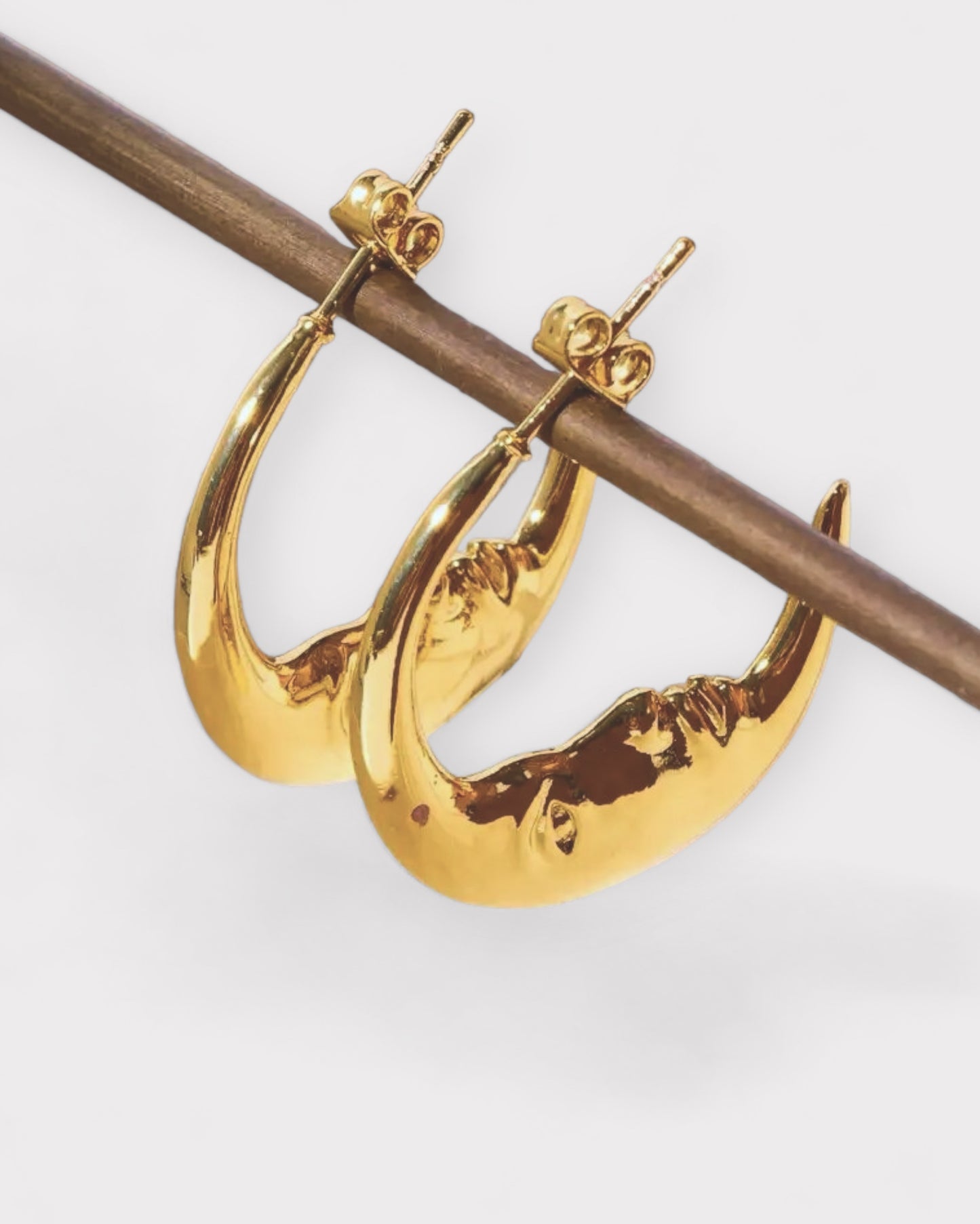 Moon Man Earrings