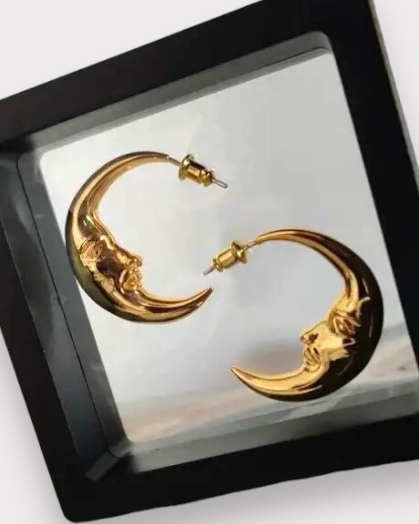 Moon Man Earrings