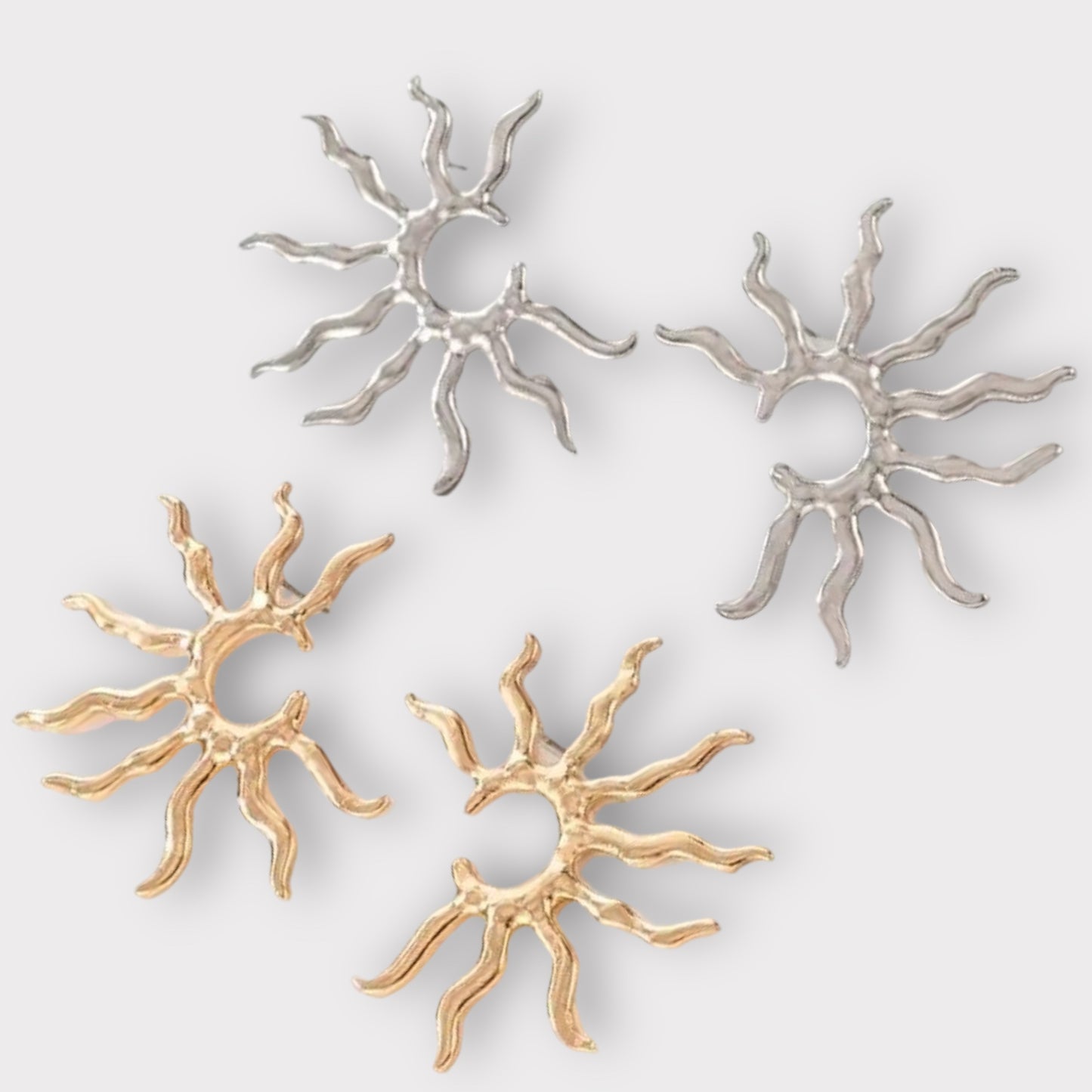 Sun Style Earrings