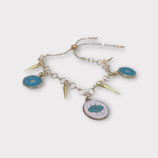 Evil Eye Charm Bracelet