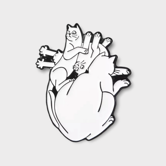 I 🖤 Cats Pin