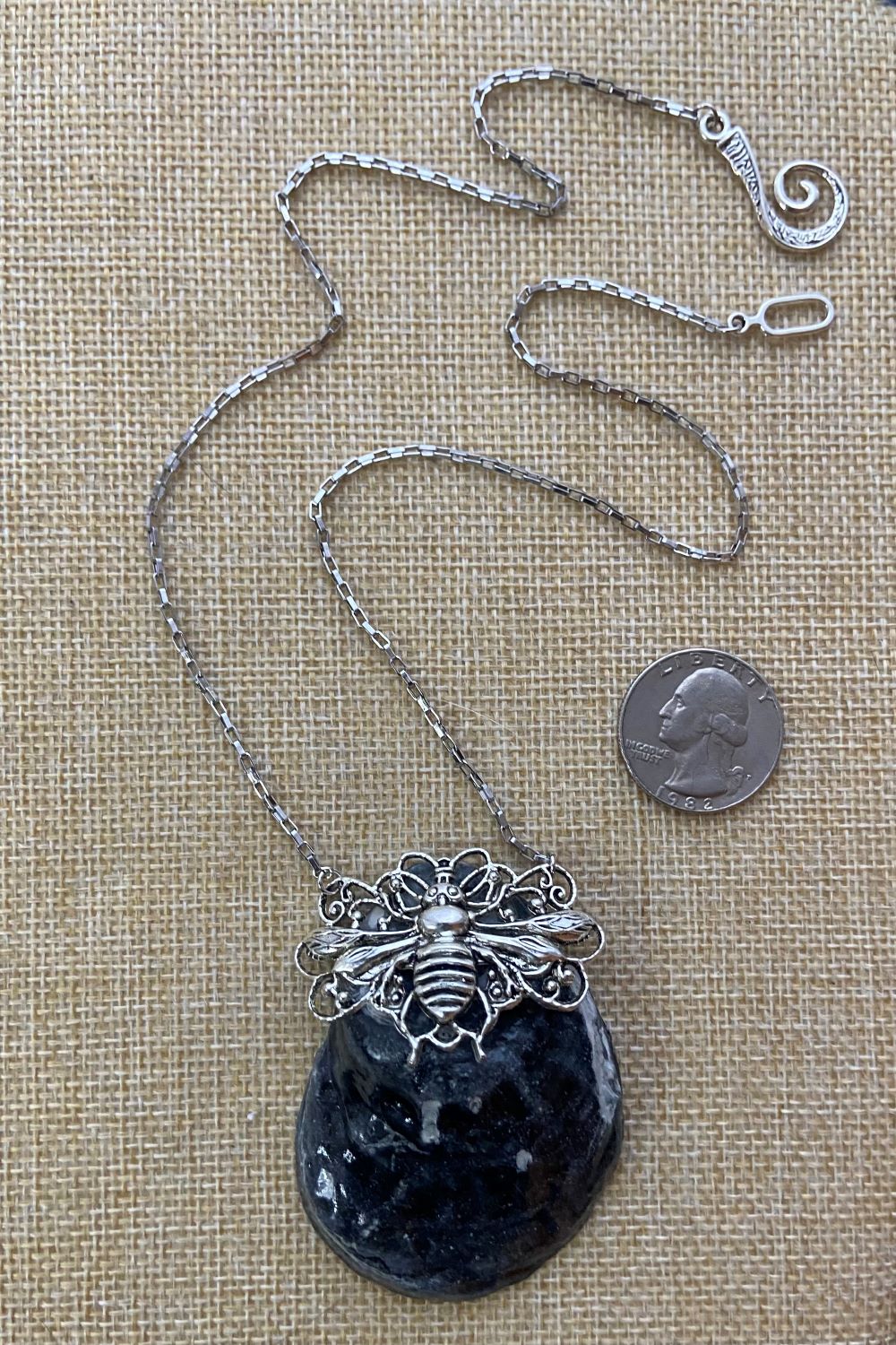 Bee Filigree Necklace