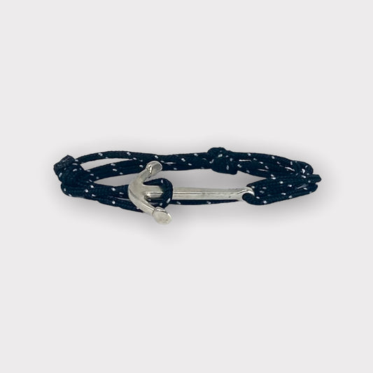 Anchors Aweigh Midshipman's Hitch Bracelet