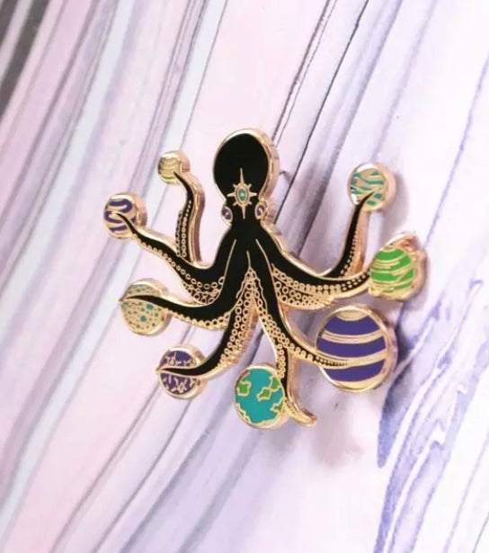 OctoPlanet Pin
