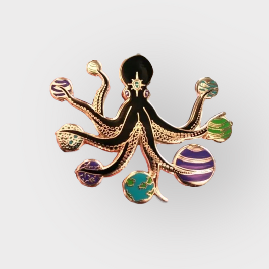 OctoPlanet Pin