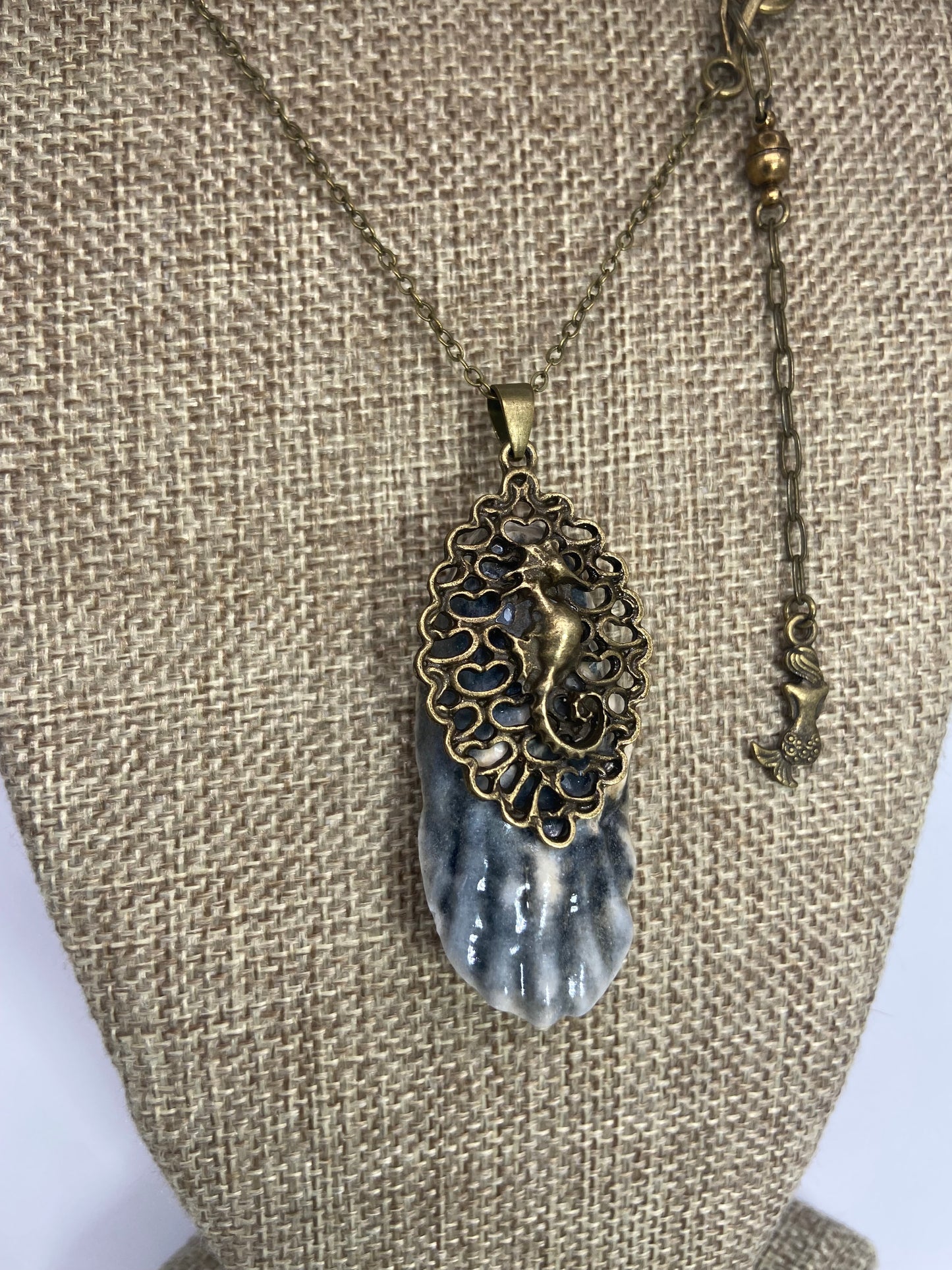 Bronze Sea Filly Necklace