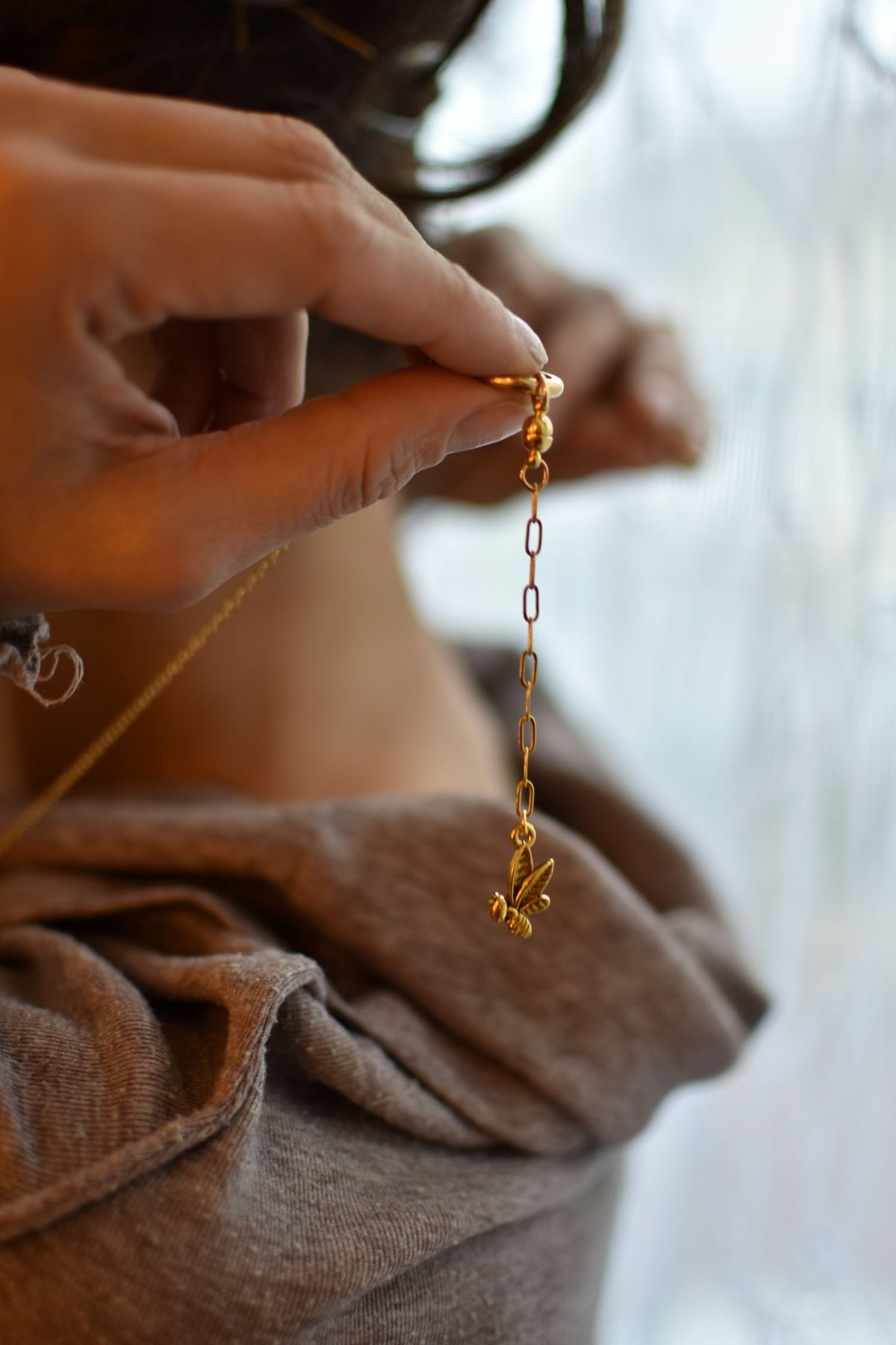 Bee Sting Necklace
