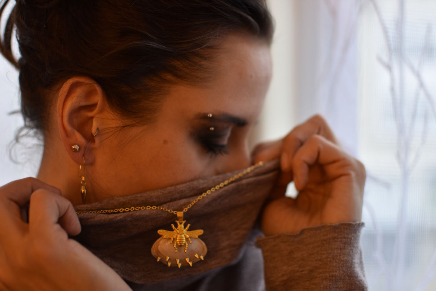 Bee Sting Necklace
