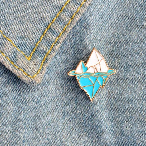 Tip of the Iceberg Pin