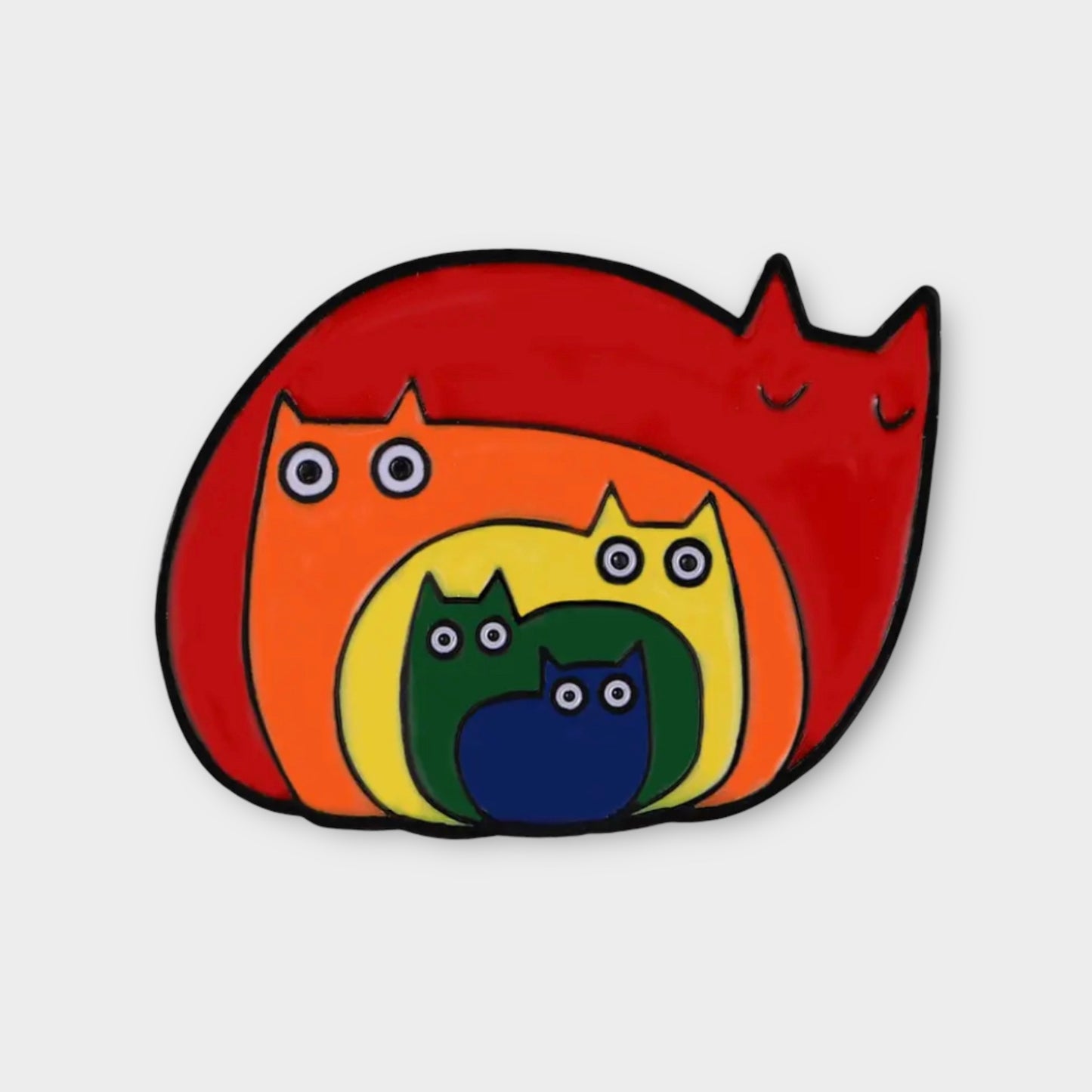 Cat Pride Pin