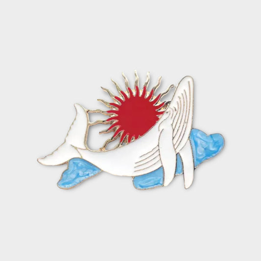 White Whale Pin