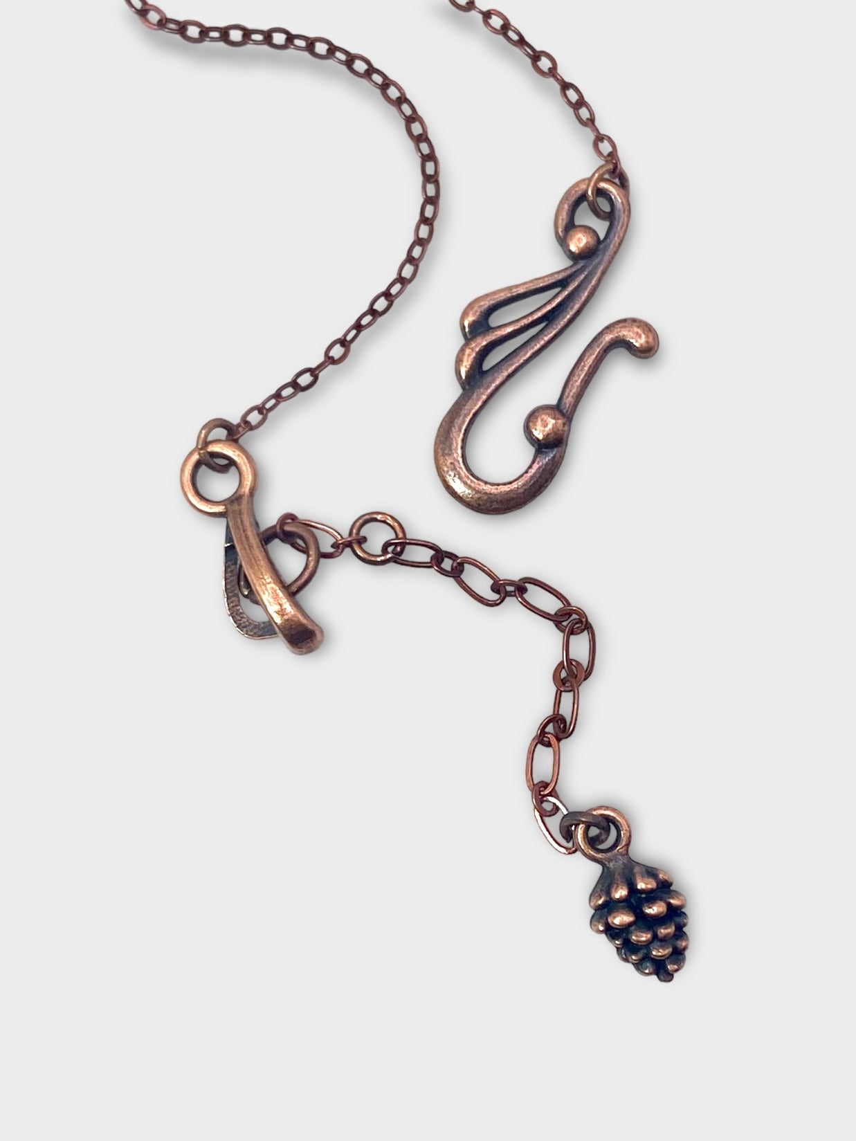 Crimson Scallop Necklace