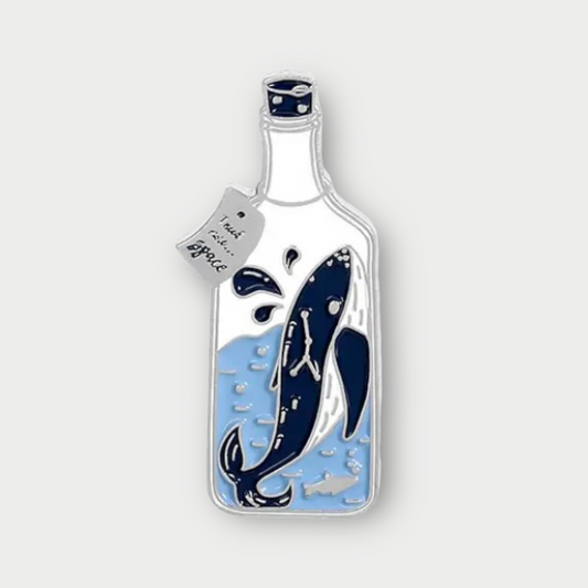 Wishing Whale Pin
