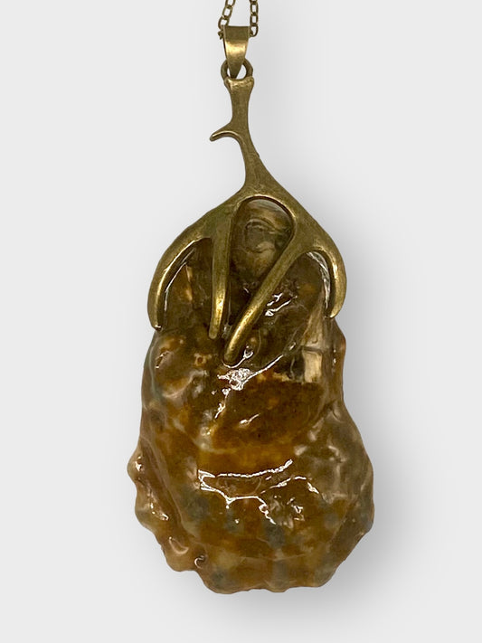 Buck-Wild Bronze Necklace