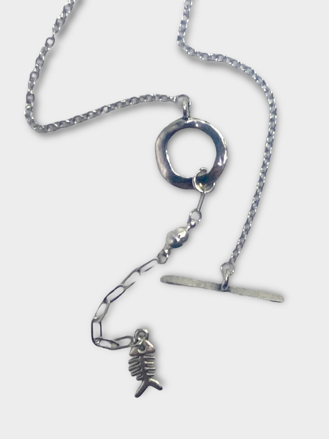 Black Scallop Necklace