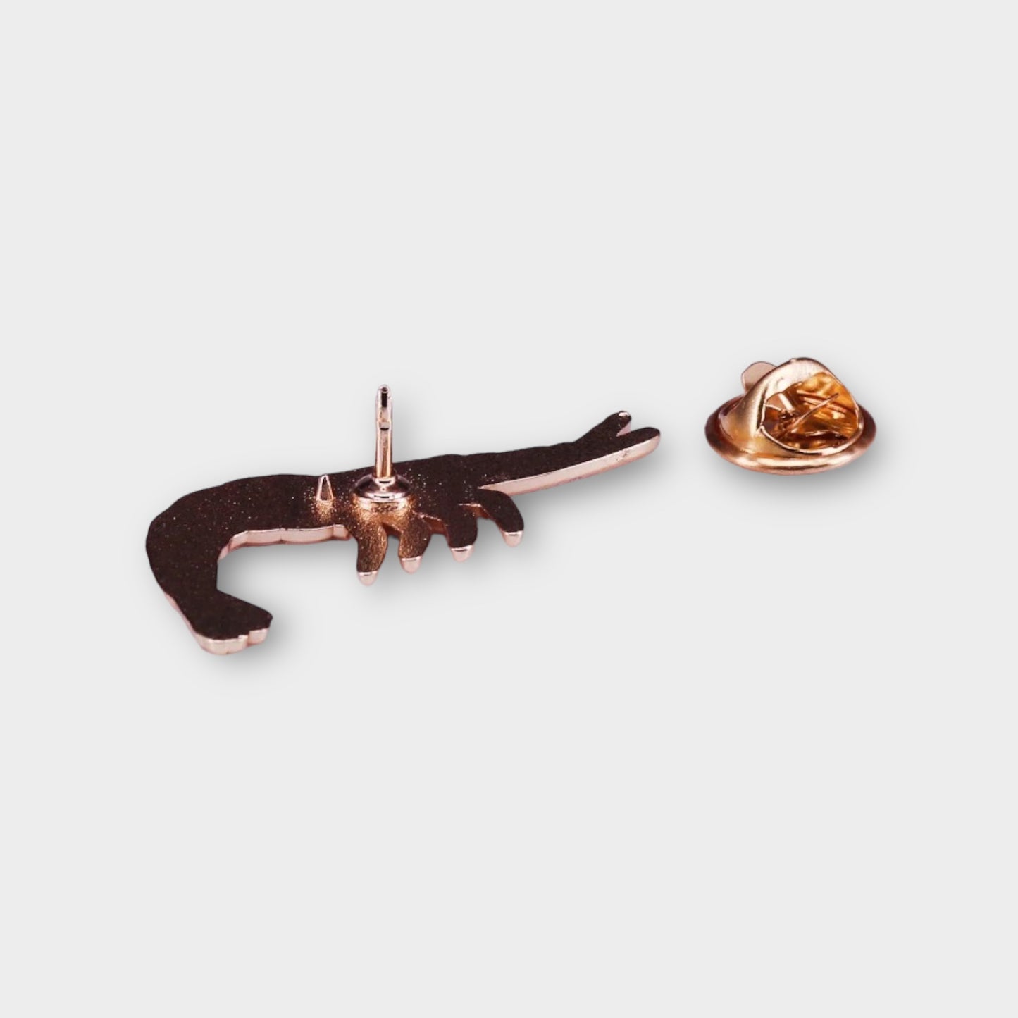 Pretty in Pink Prawn Pin