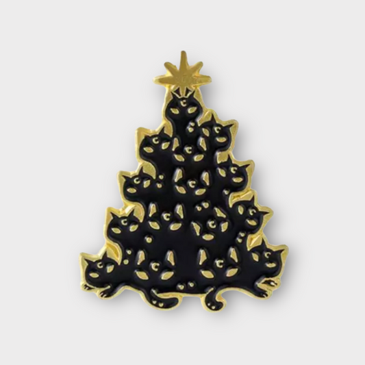Catmas Tree Pin
