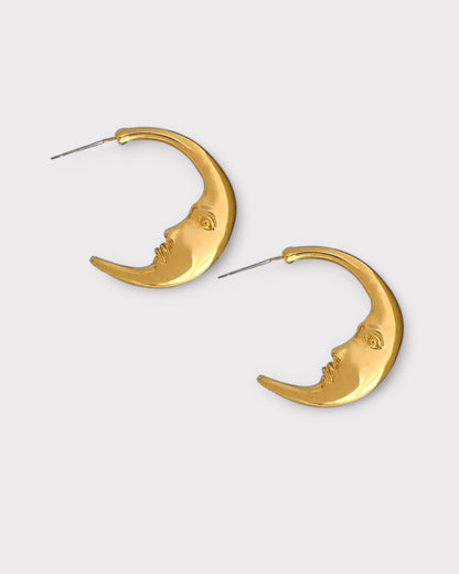 Moon Man Earrings