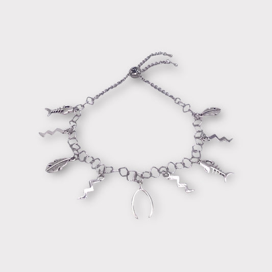 Fishy/Wishy Charm Bracelet
