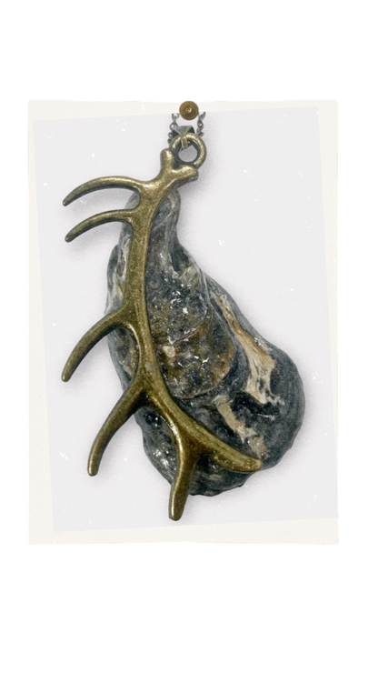 Deer Me Necklace: Bronze