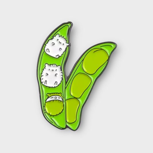 3 Purrs in a Pod Pin