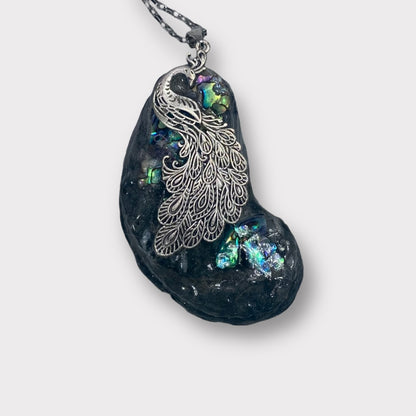 Perfect Peacock Pendant Necklace