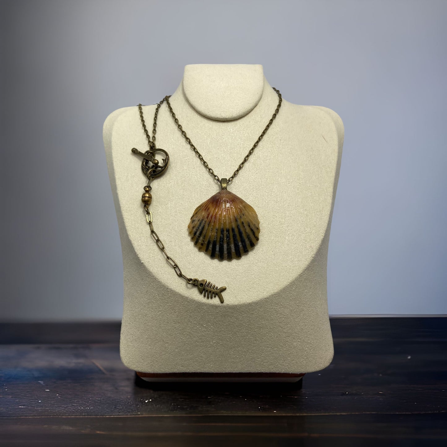 Colorful Cockle Necklace