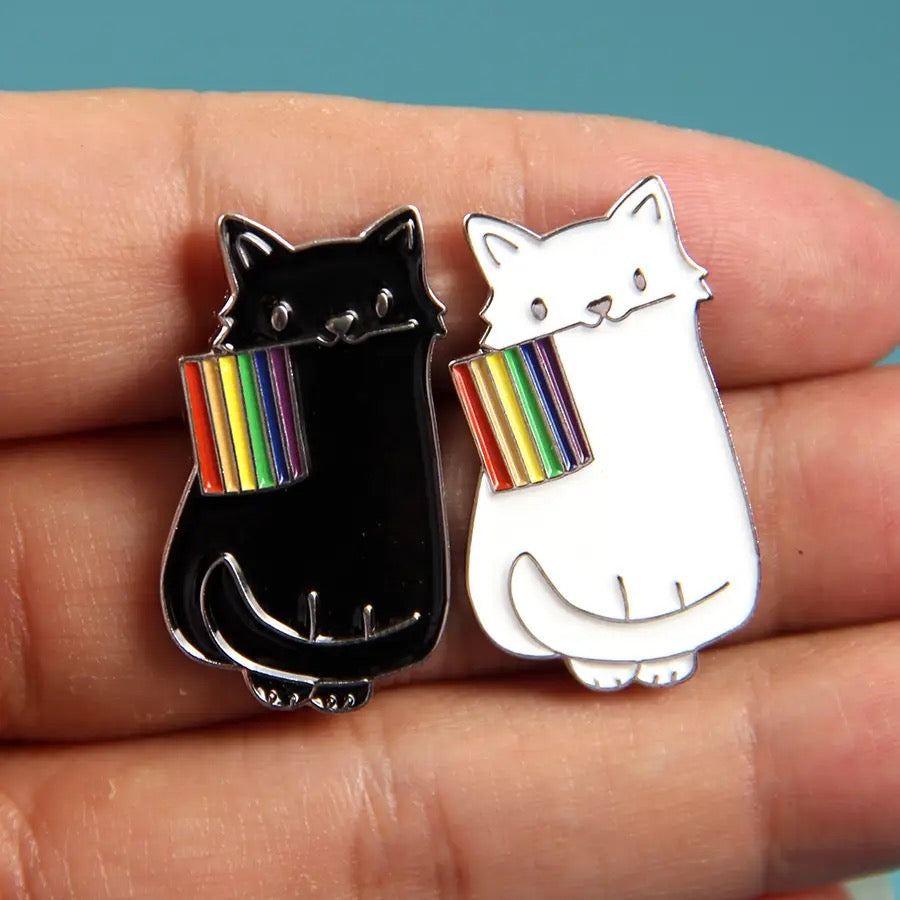 Cat Pride Pin