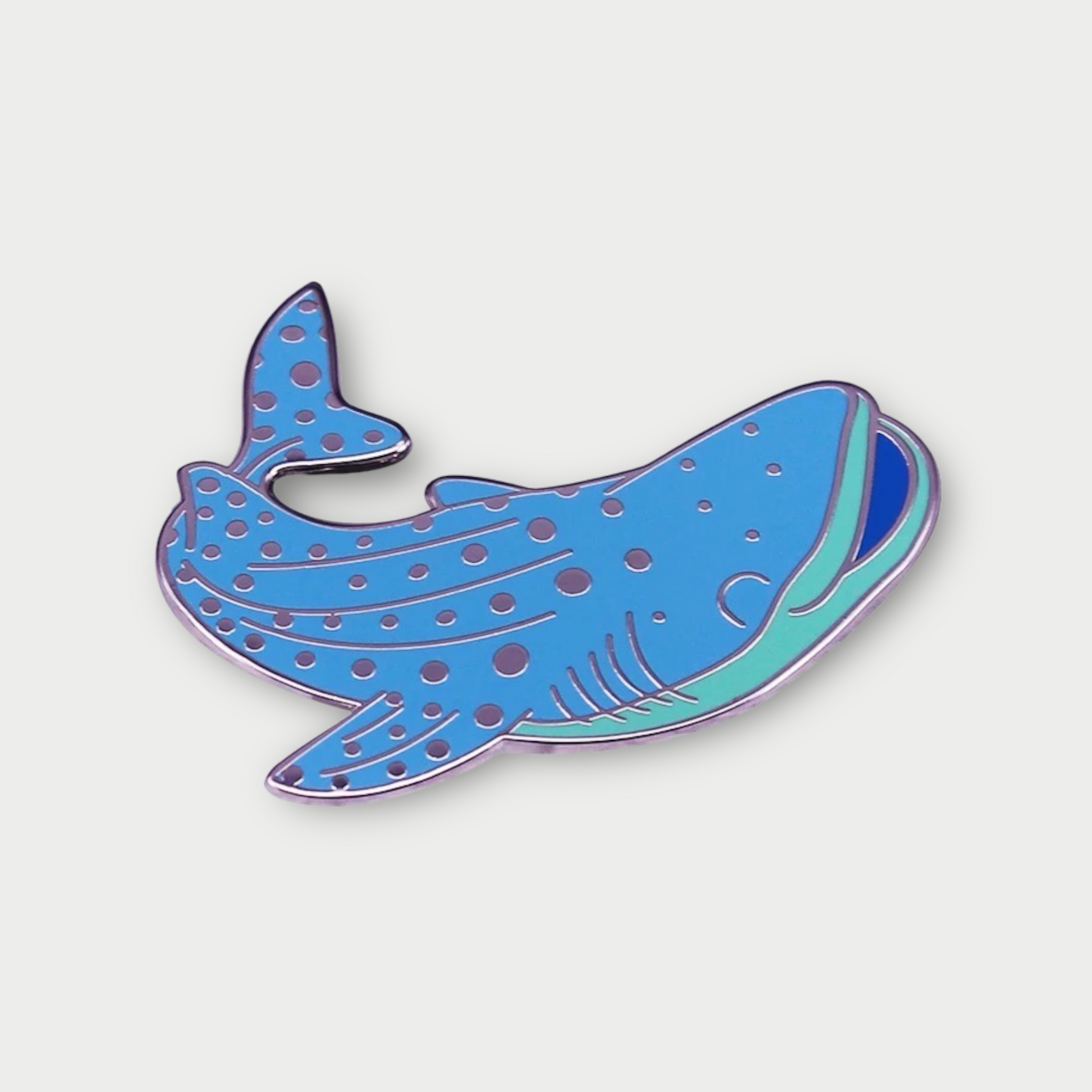 Blue Whale Pin