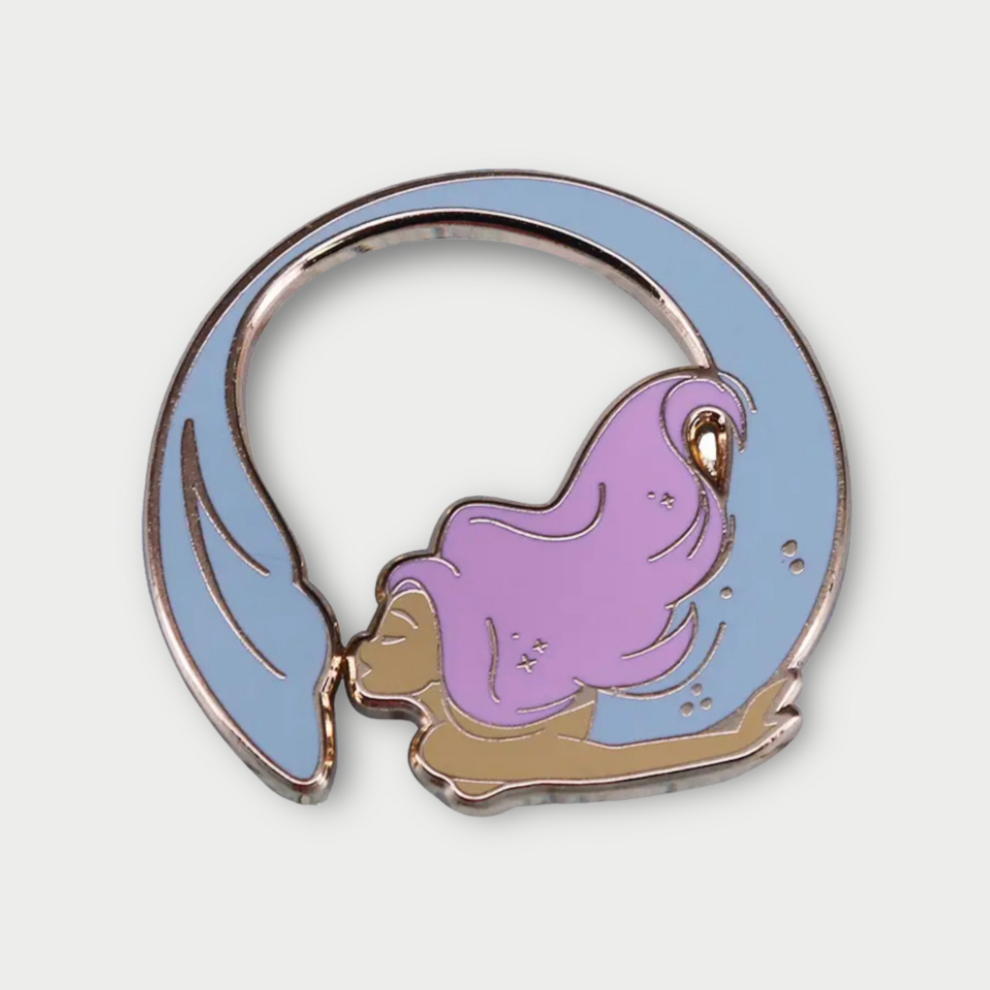 Full Circle Mermaid Pin